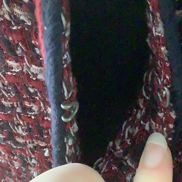 Talbots Tweed Blazer with Gold Buttons and Pockets Size 8 - Picture 6 of 14